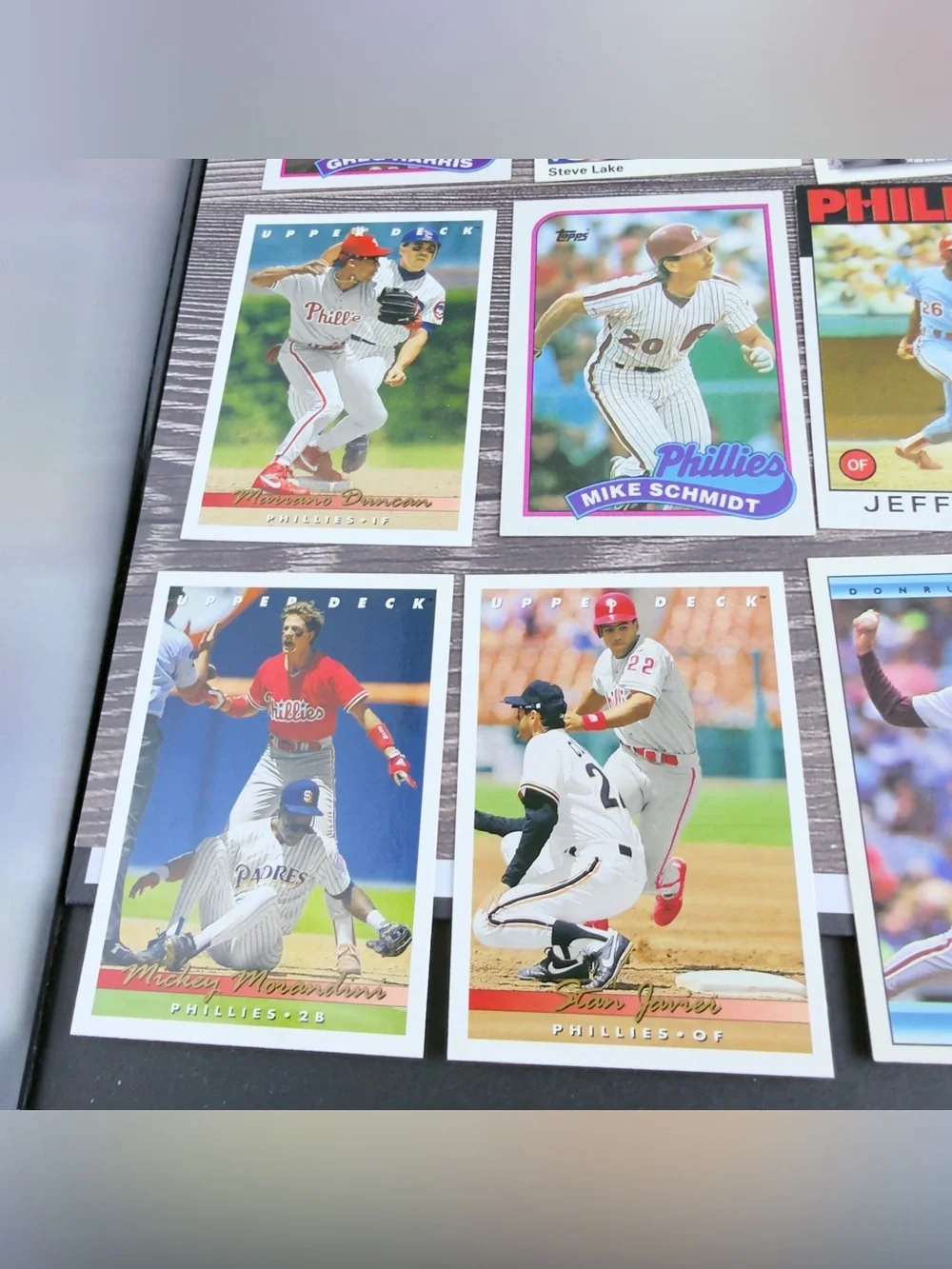 Philadelphia Phillies Baseball Card Lot (24) Mike Schmidt Upper Deck